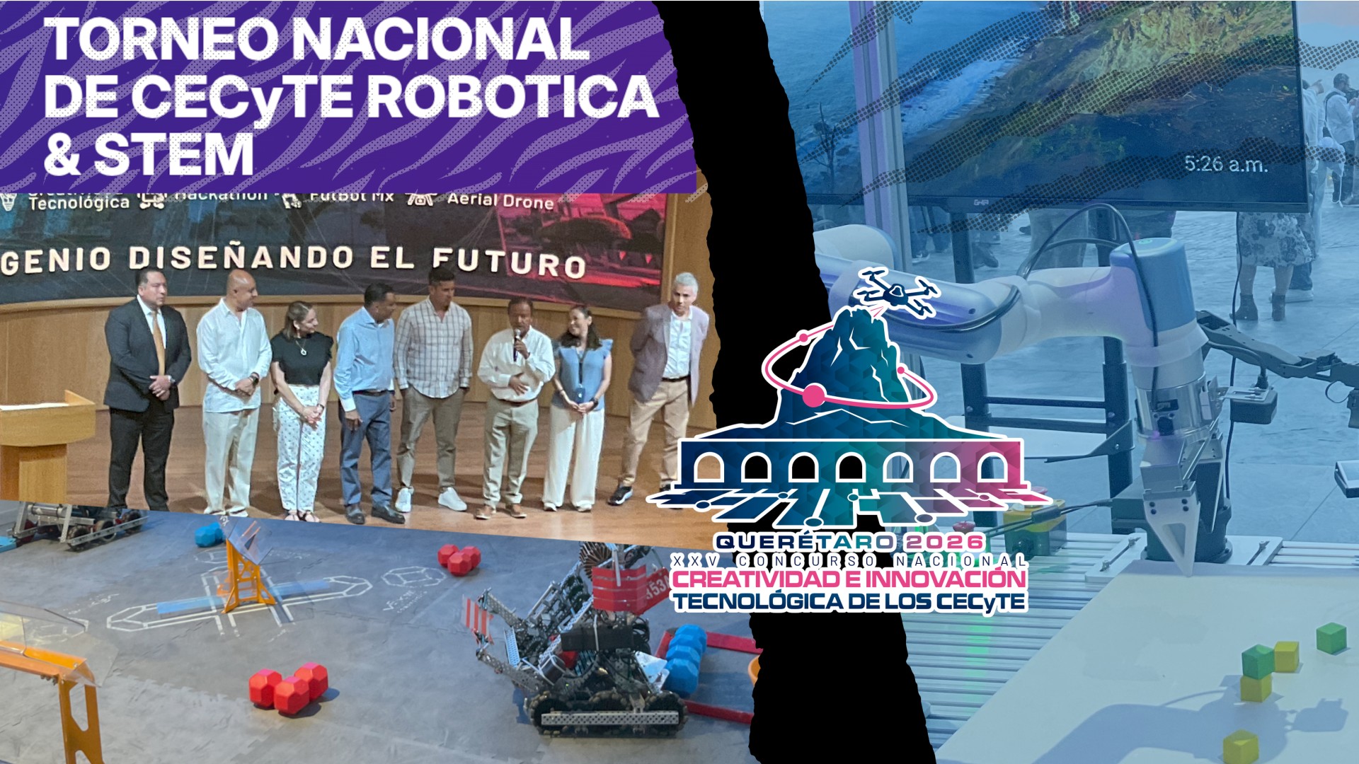 FINALIZA TORNEO NACIONAL CECyTE ROBÓTICA & STEM 2026